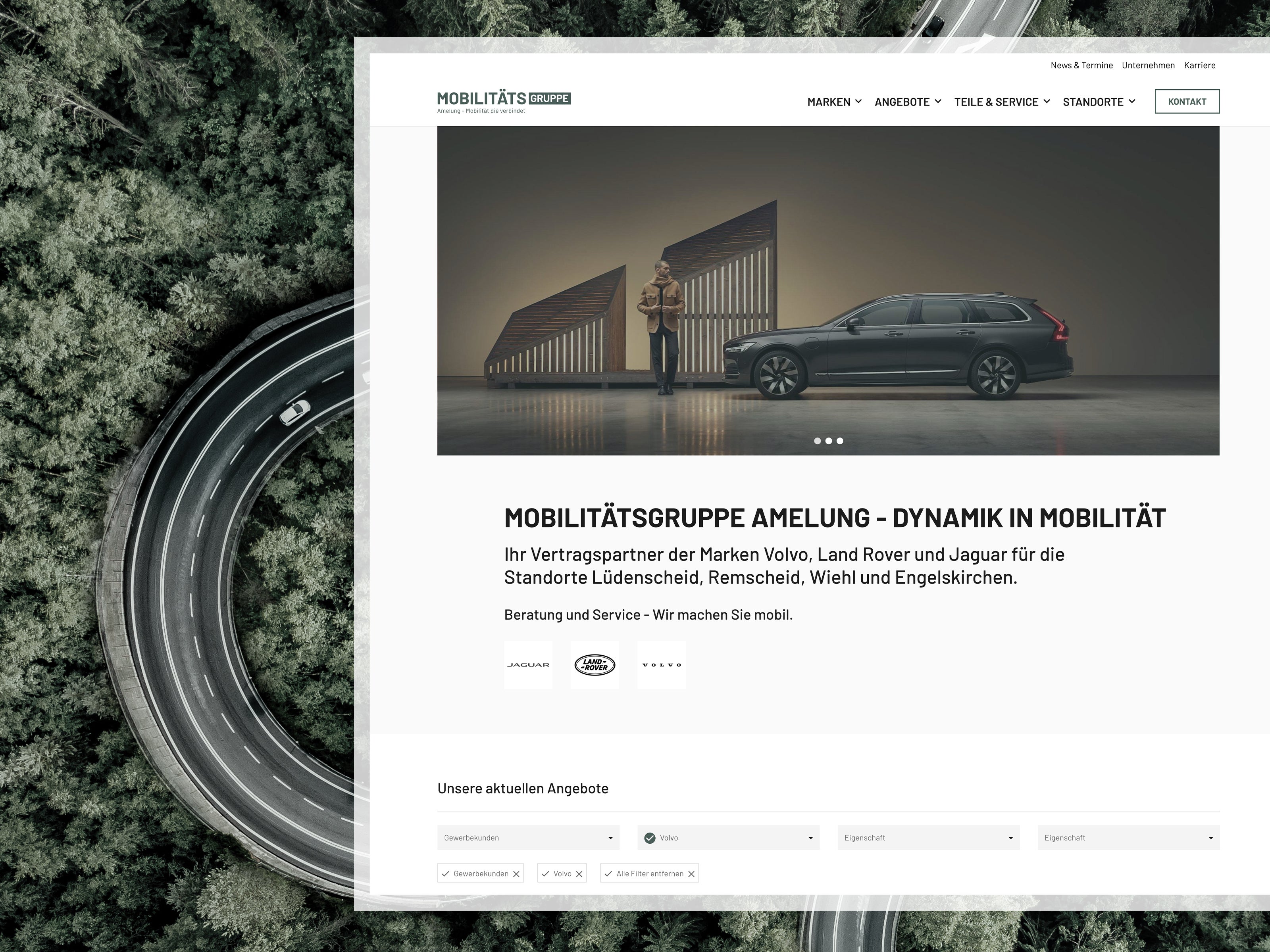 NEULAND. Projects & Portfolio Screenshot #1