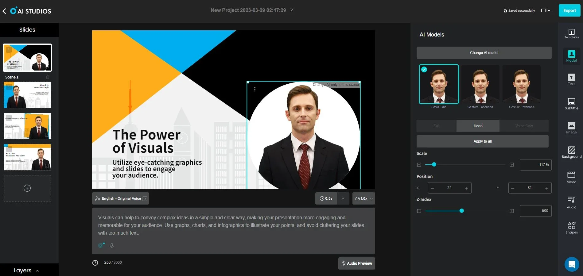 AI STUDIOS Screenshot #0