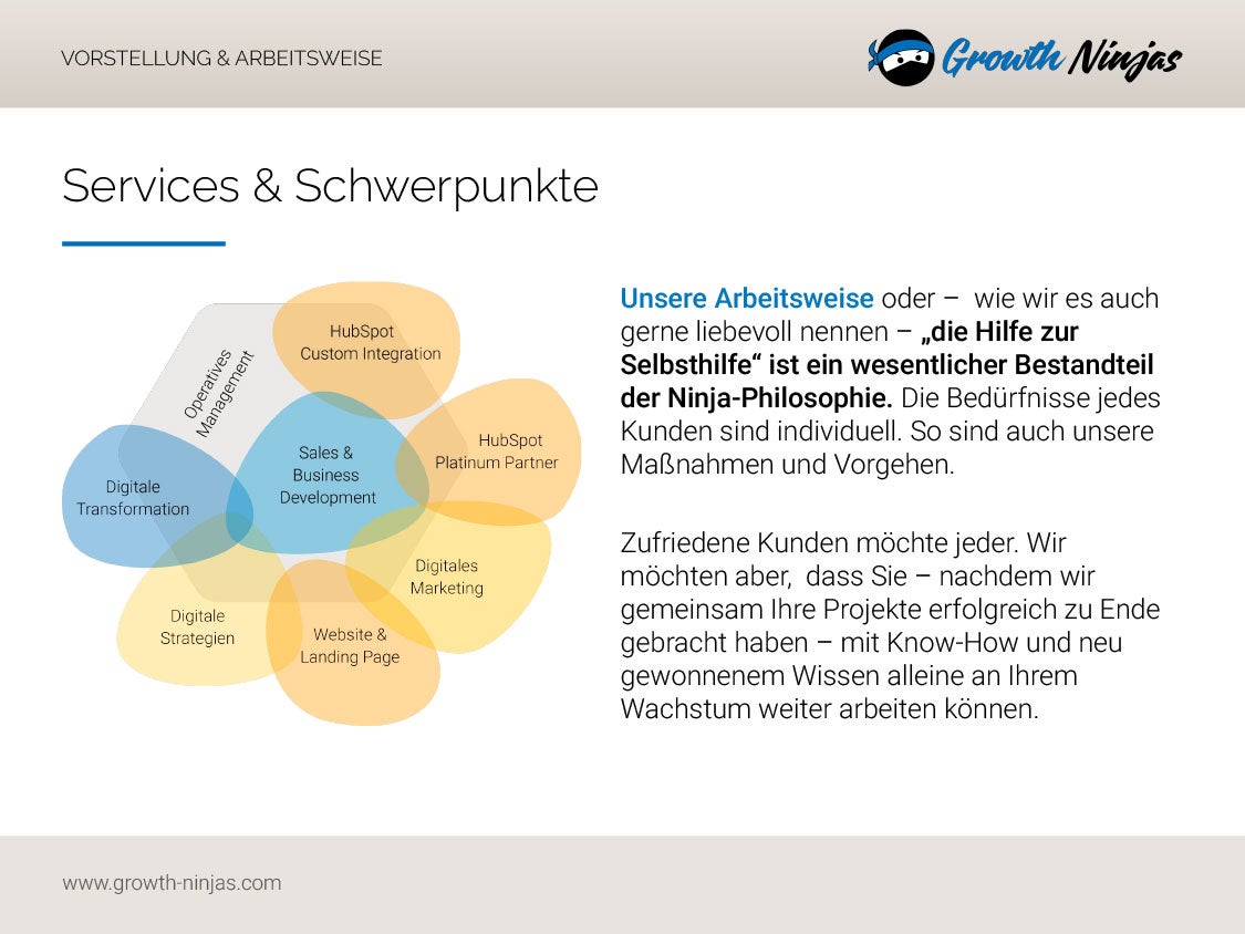 Growth Ninjas Projekte & Portfolio Screenshot #2