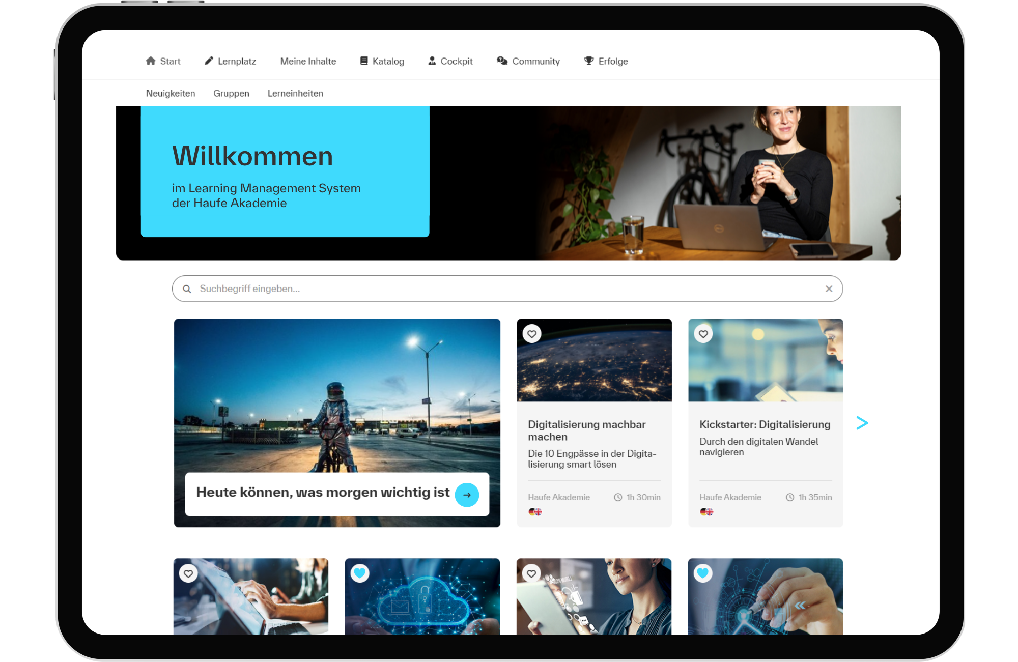 Haufe Akademie LMS Screenshot #0