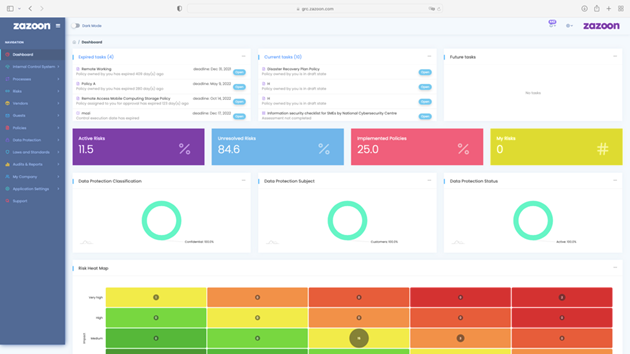 Zazoon GRC Screenshot #0