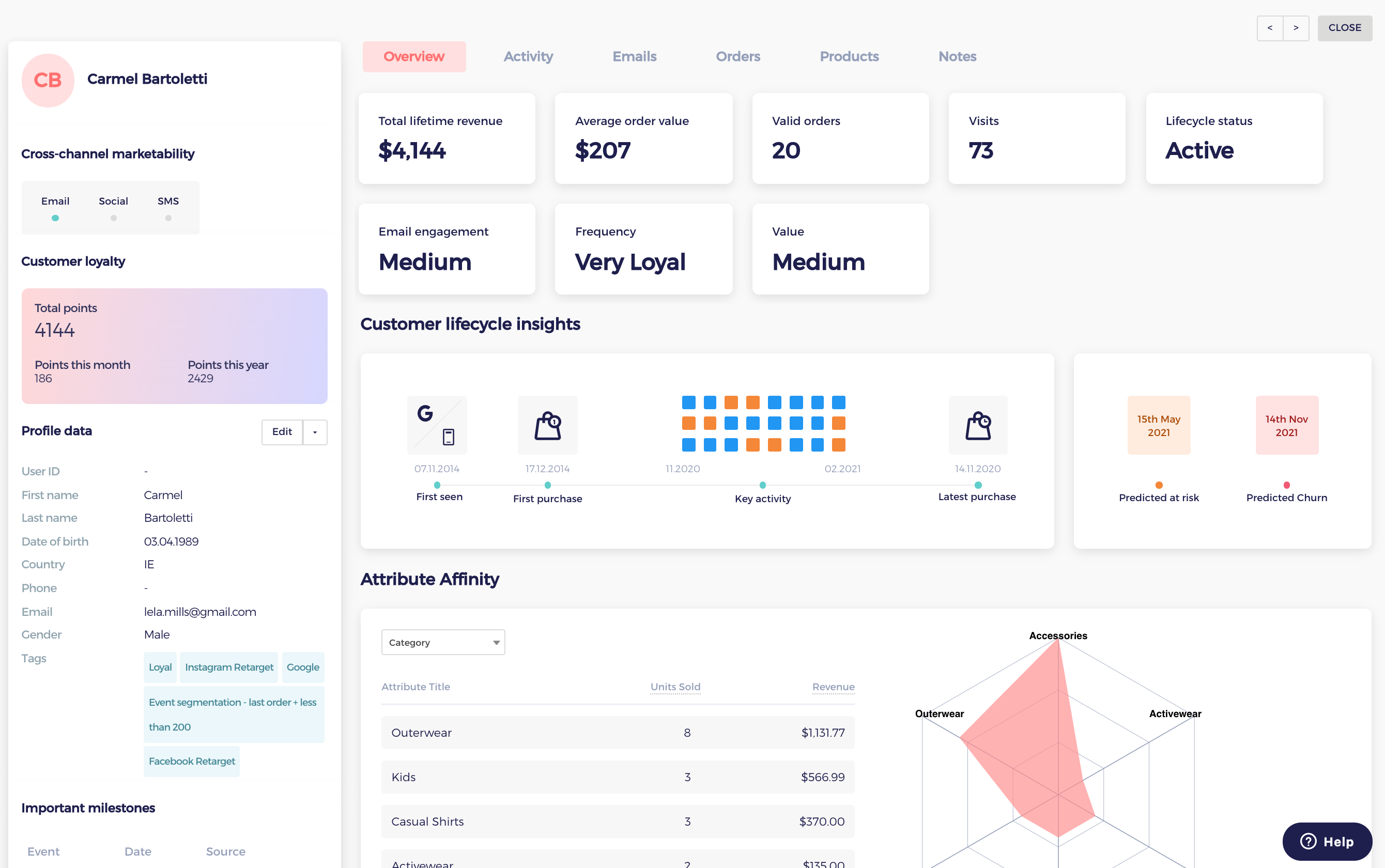 Ometria Screenshot #0