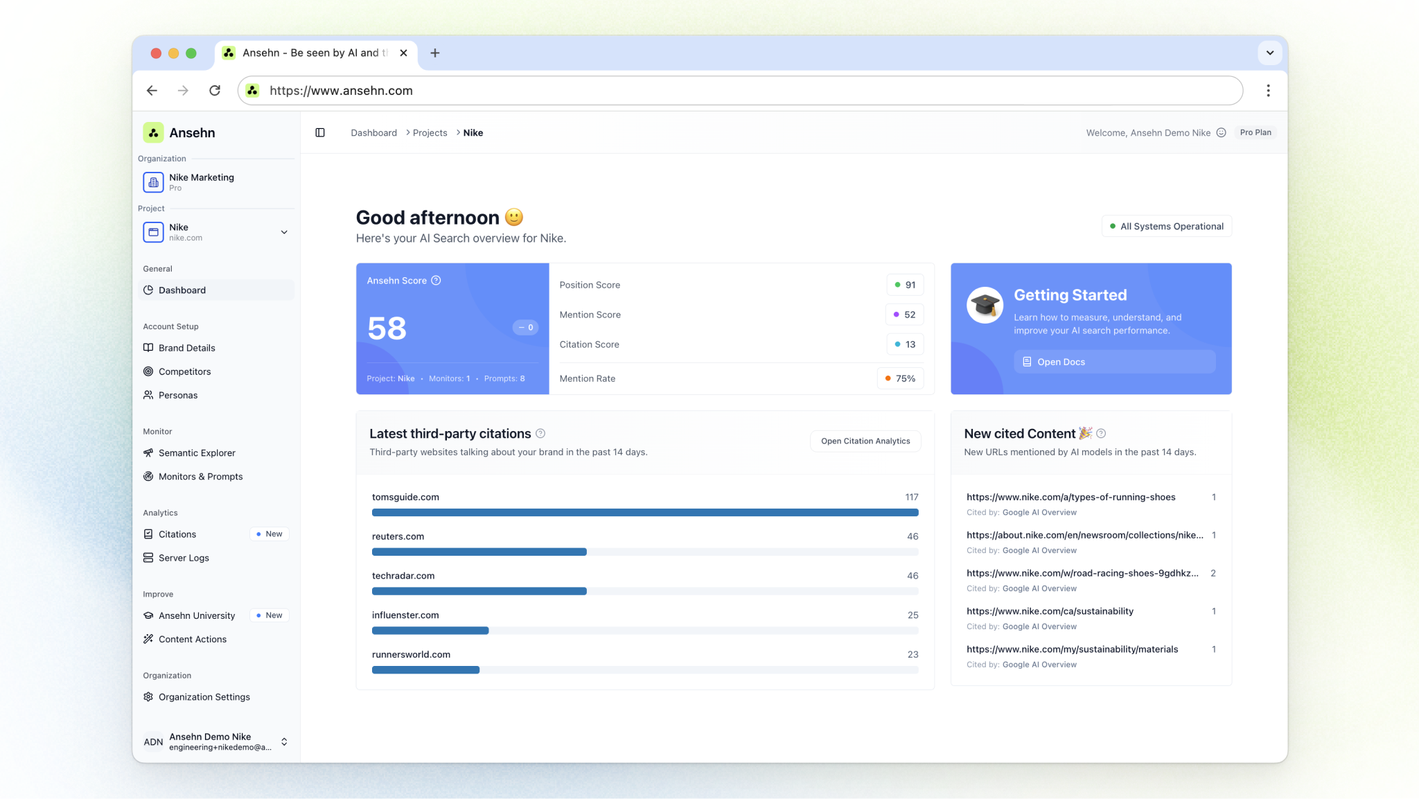 Ansehn Screenshot #0