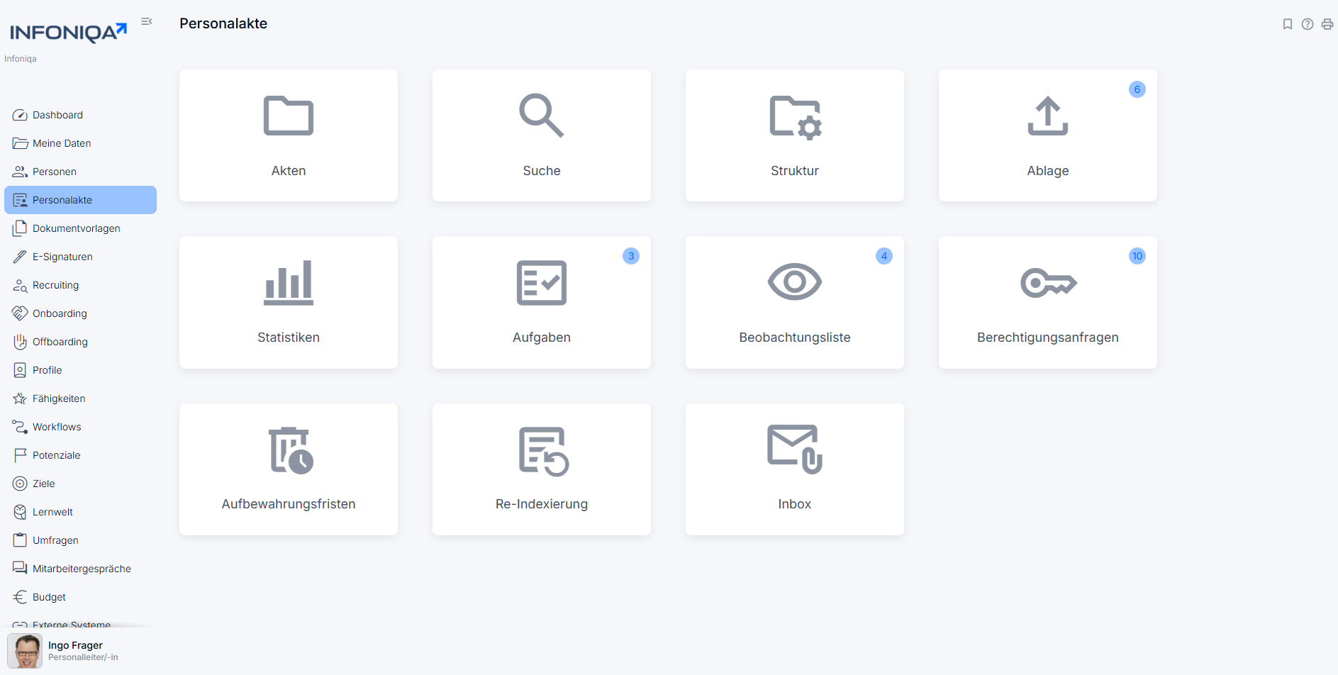 Infoniqa HR Screenshot #0