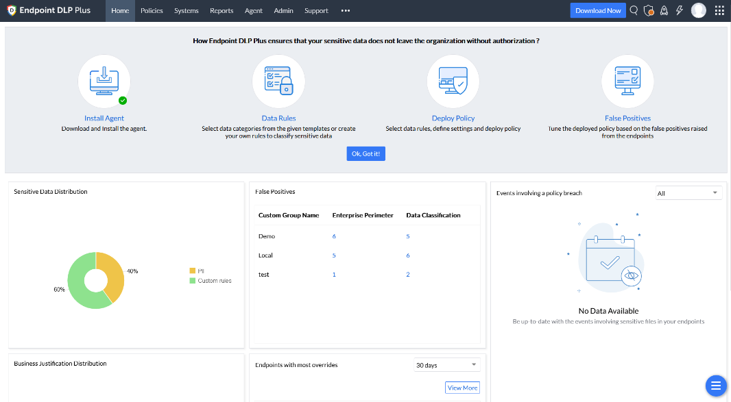 Endpoint DLP Plus Screenshot #0