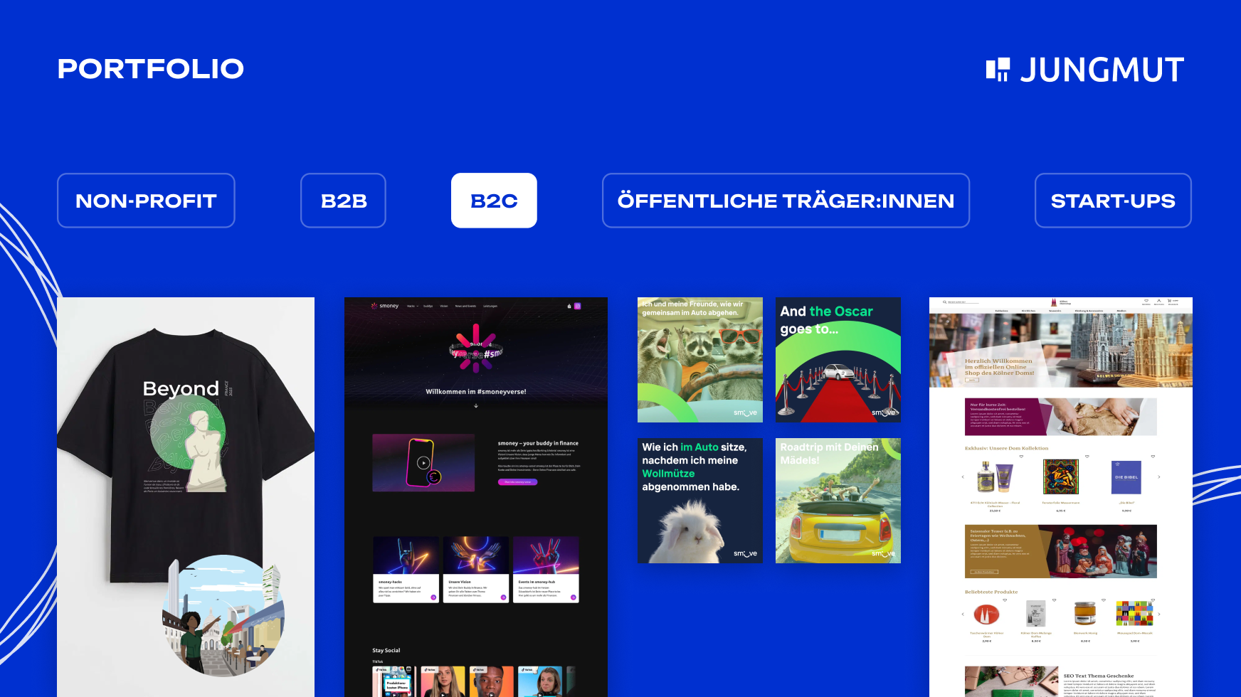 JUNGMUT Projekte & Portfolio Screenshot #3