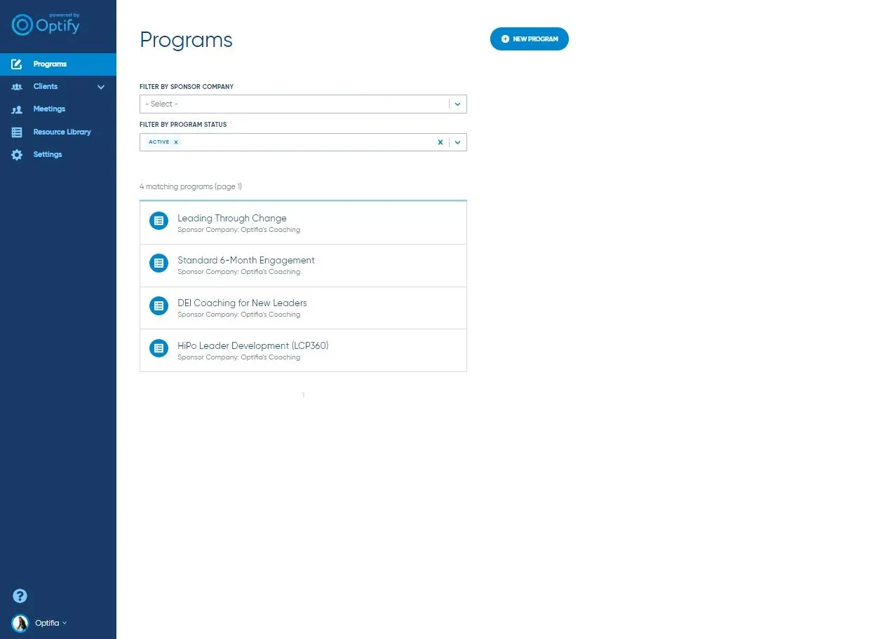 Optify Screenshot #0