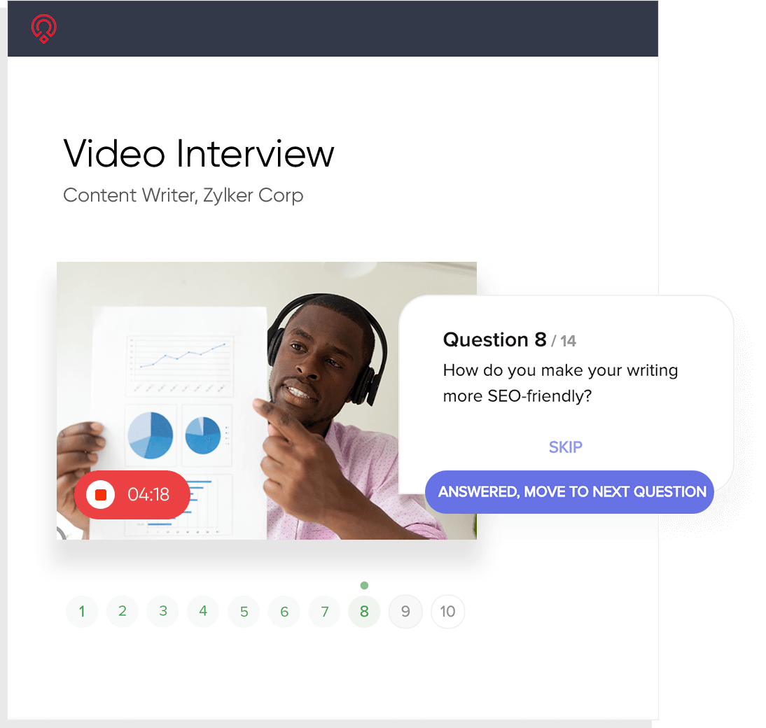 Zoho Recruit Screenshot