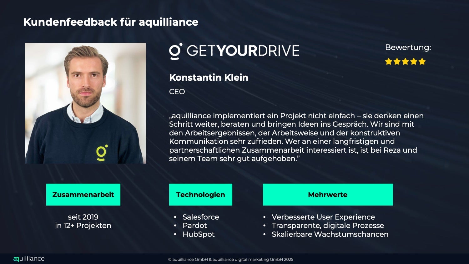 aquilliance Projects & Portfolio Screenshot #0