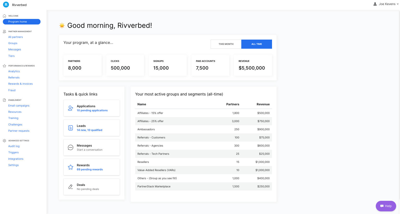 PartnerStack Screenshot #0