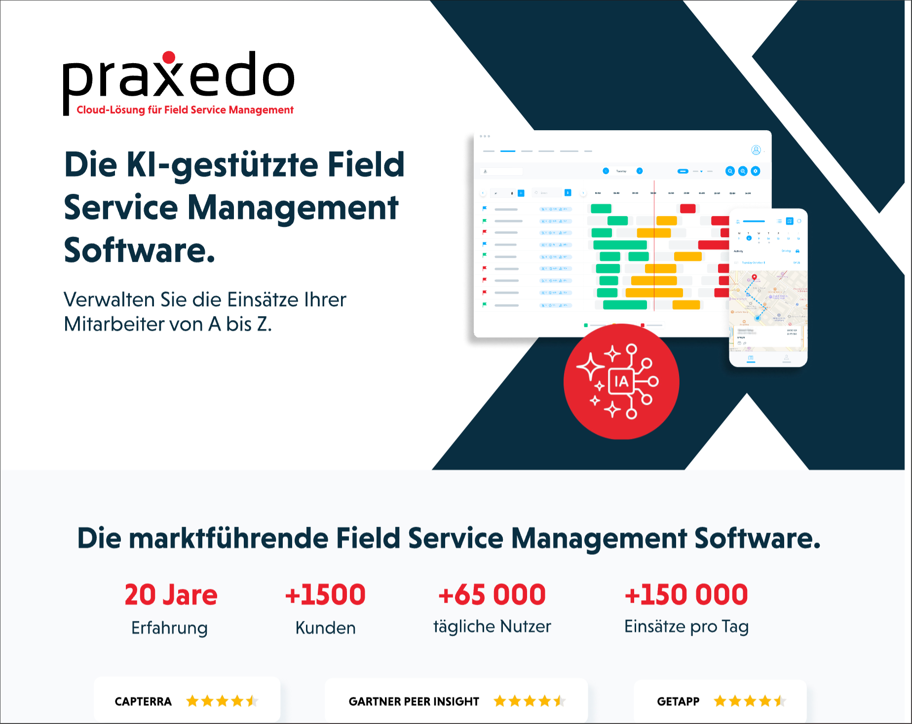 Praxedo Onepager