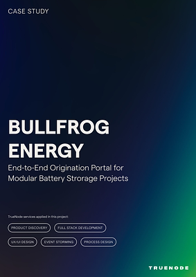 Bullfrog Energy Case Study – End-to-End Origination Portal