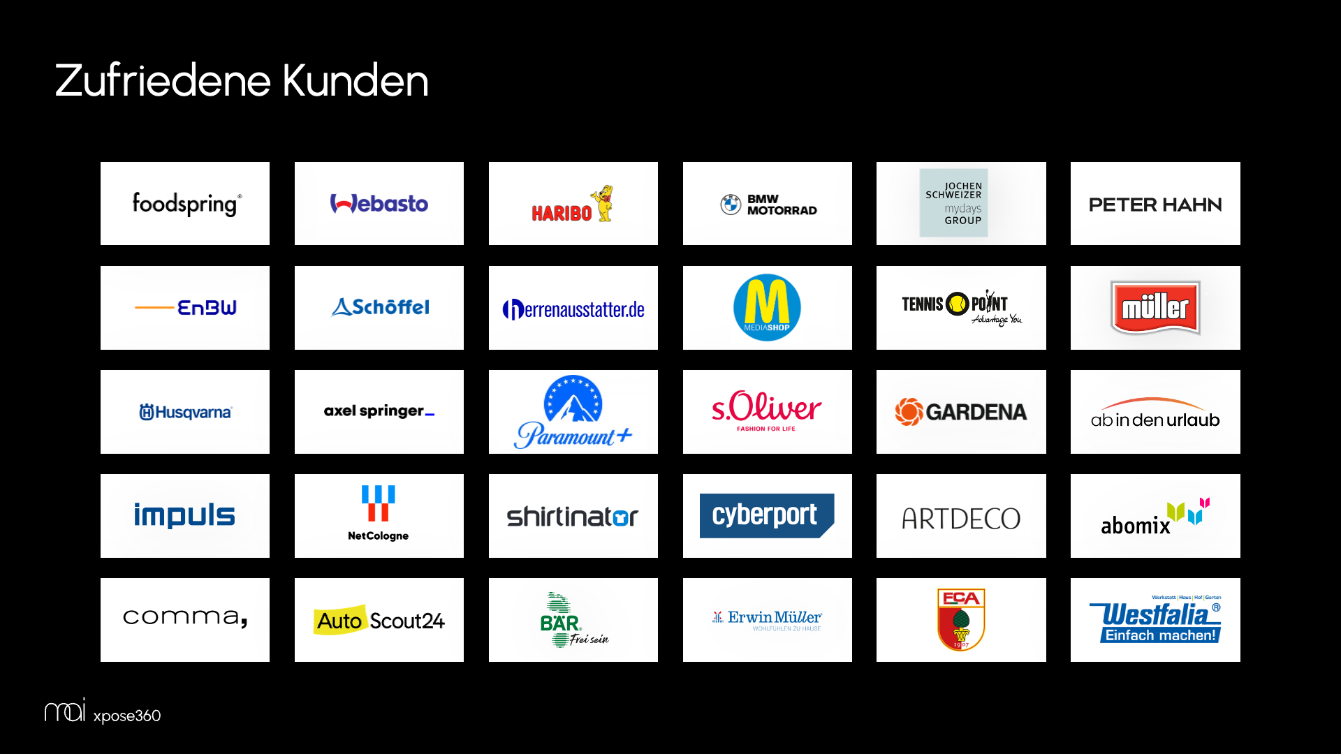 MAI xpose360  Projects & Portfolio Screenshot #6