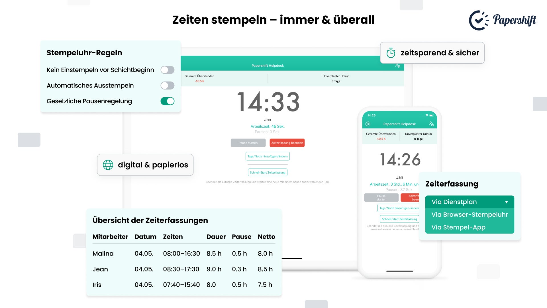 Papershift Screenshot #0