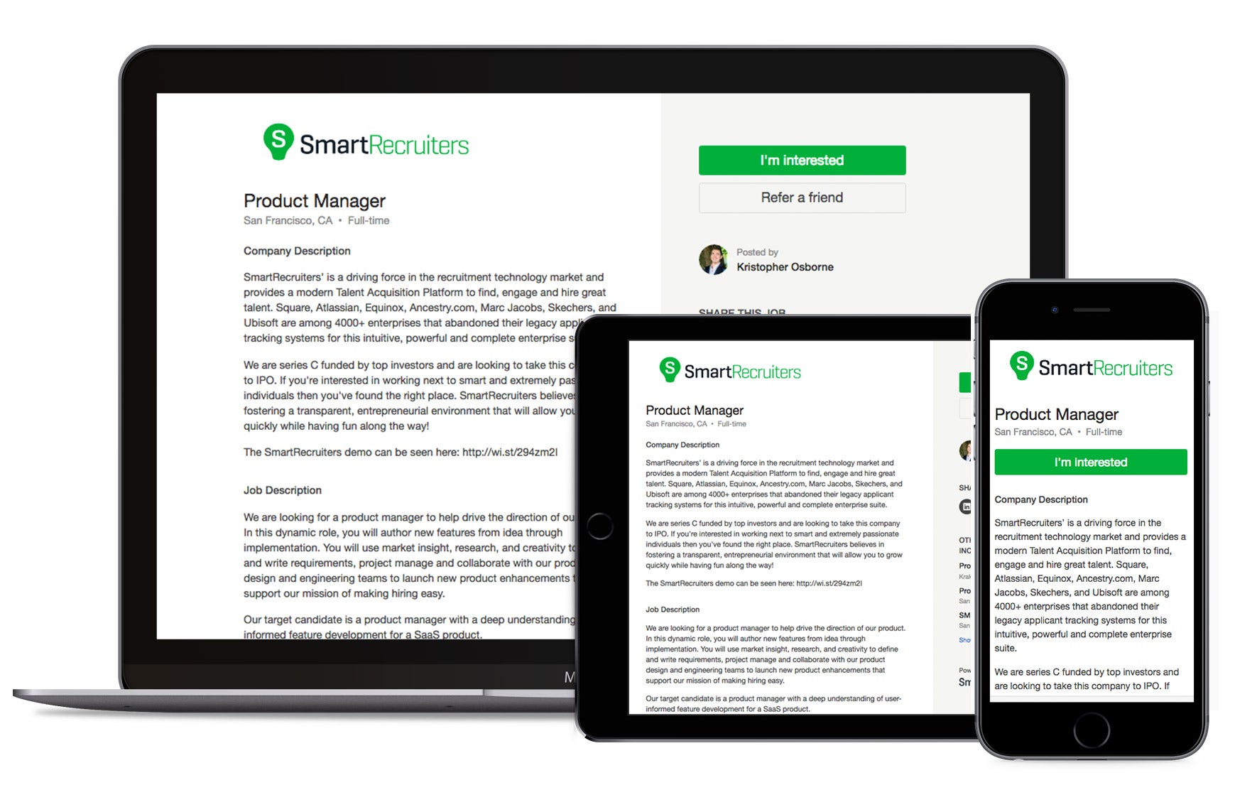 SmartRecruiters Screenshot