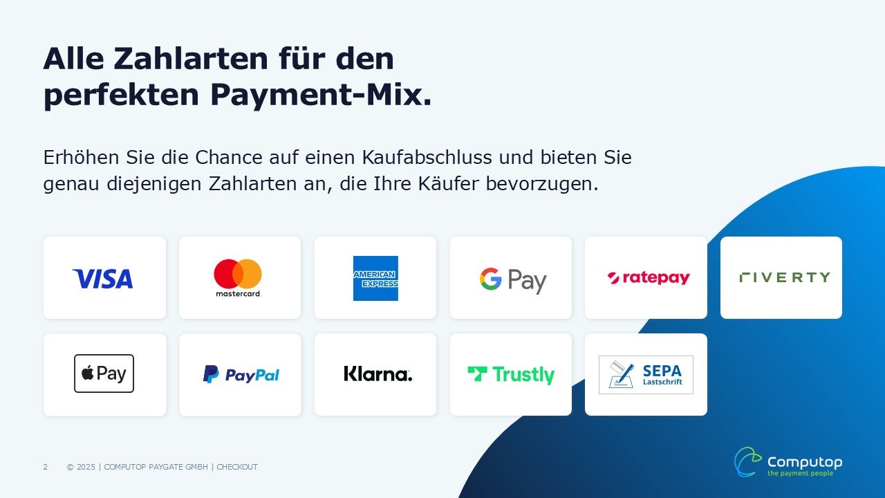 Computop (Nexi) Checkout Screenshot #0