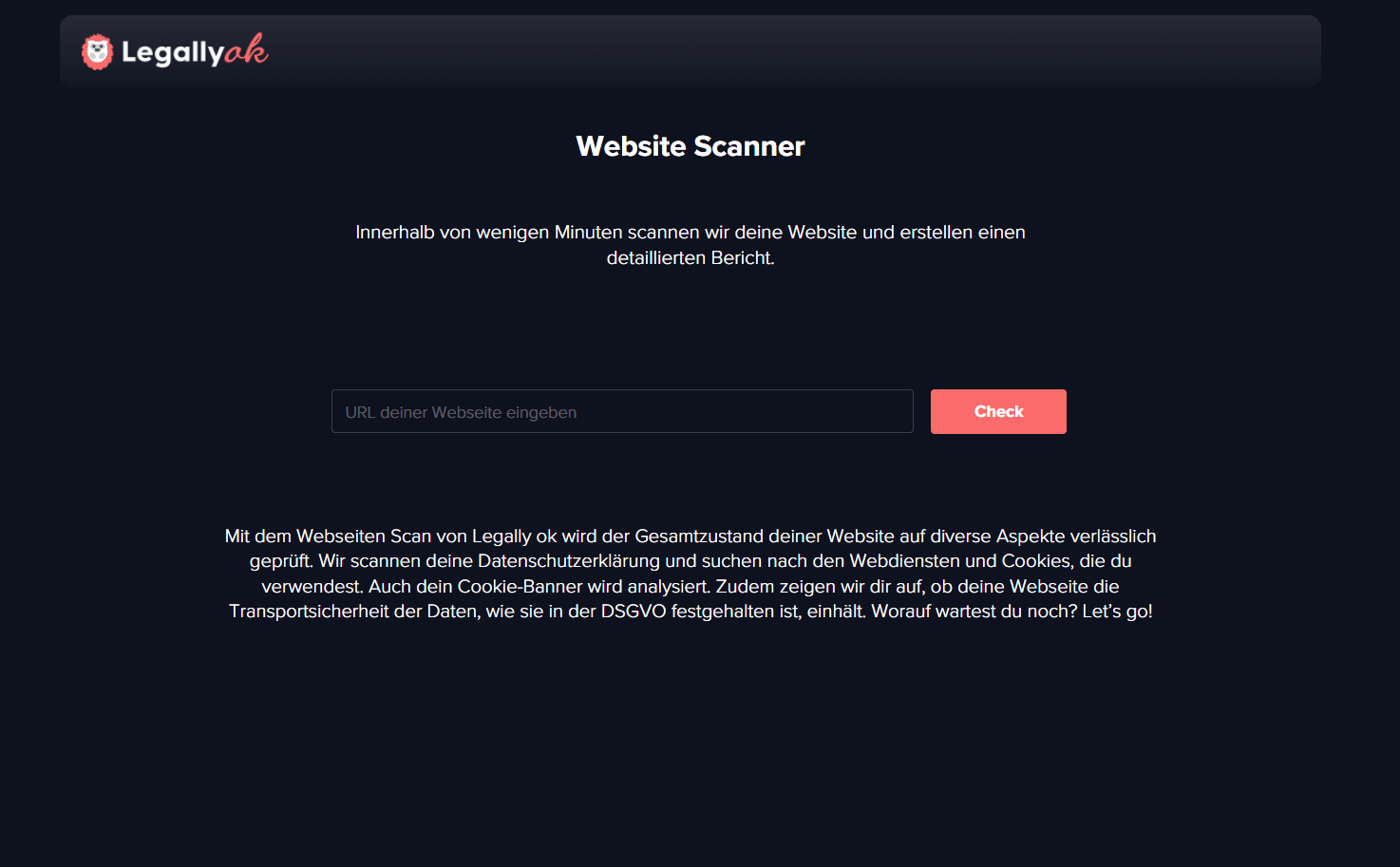 Legally ok Screenshot #0