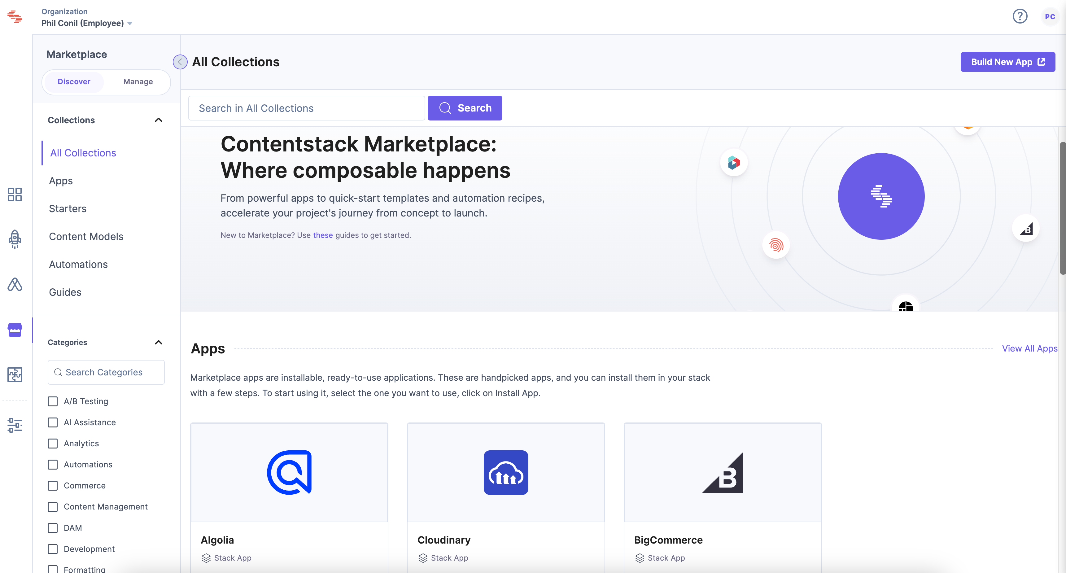 Contentstack Screenshot #0