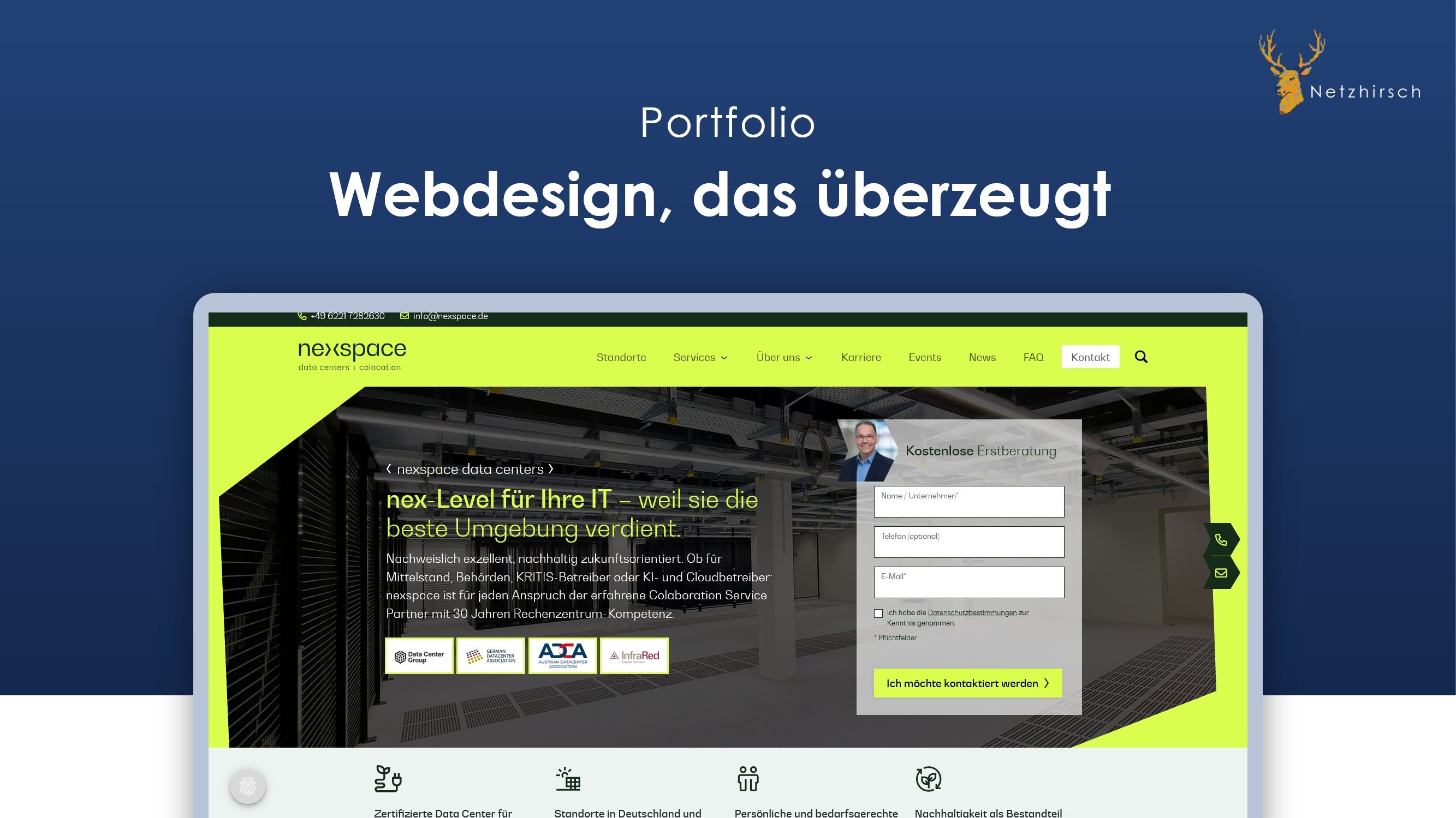 Netzhirsch Projects & Portfolio Screenshot #4