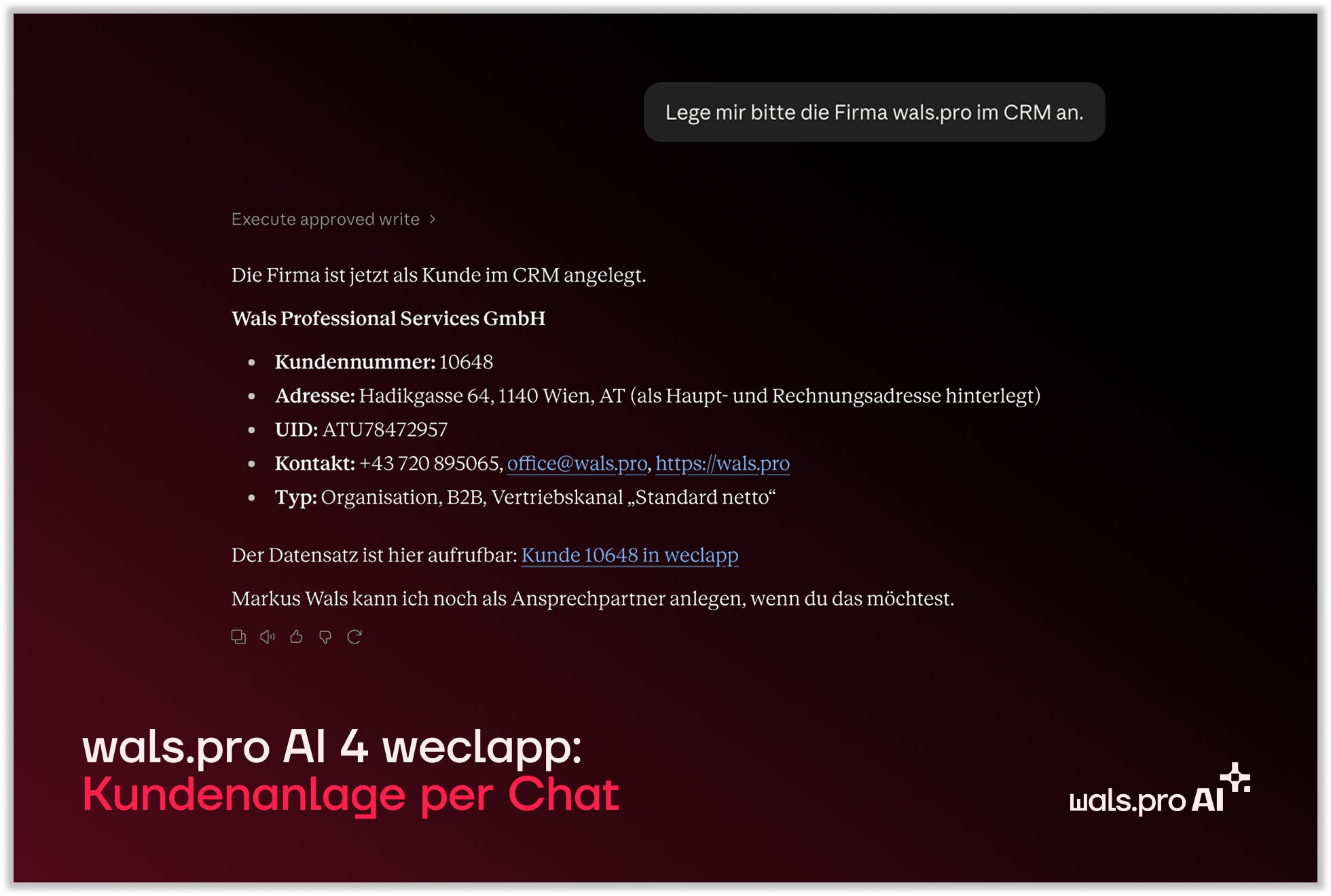 wals.pro Projects & Portfolio Screenshot #1