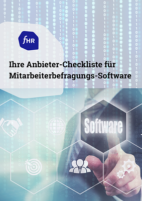 Checkliste Anbieterauswahl für Mitarbeiterbefragungen