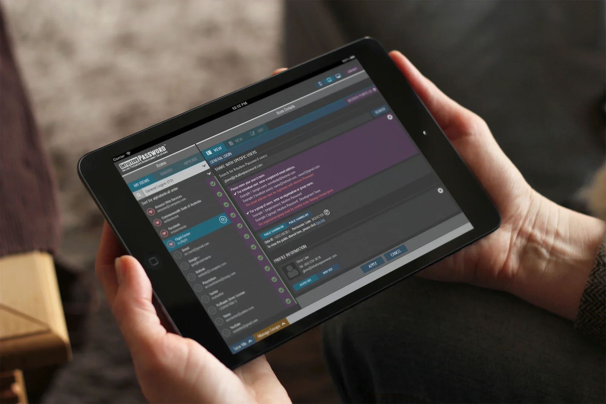 Intuitive Password Screenshot #0