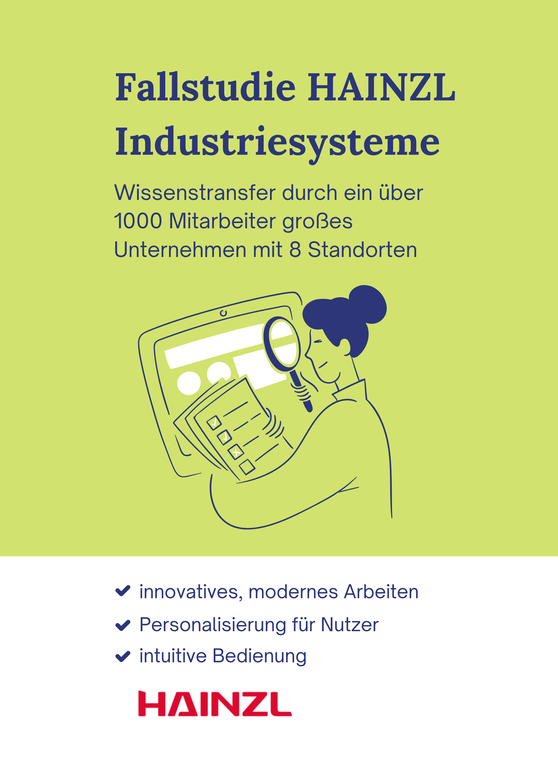 Case study HAINZL Industriesysteme