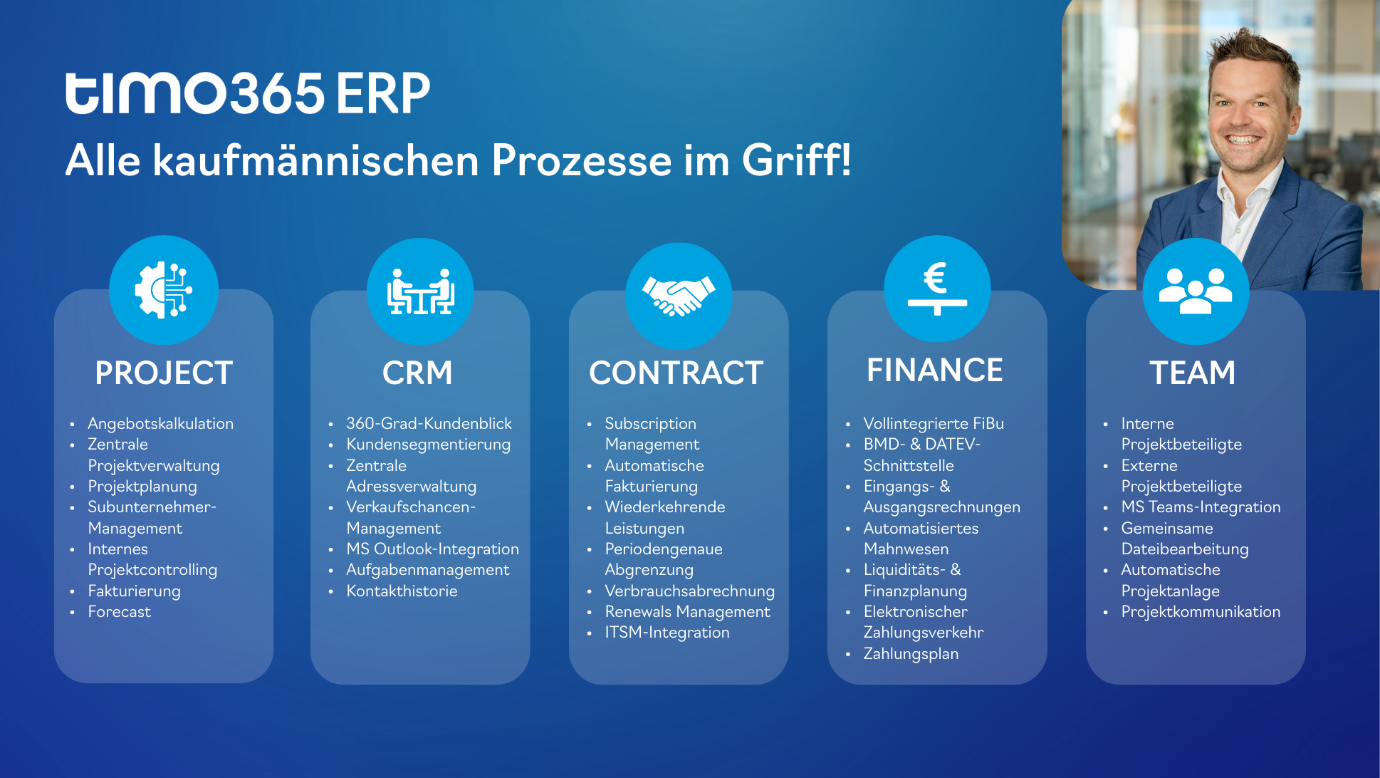 timo365 ERP Screenshot #0
