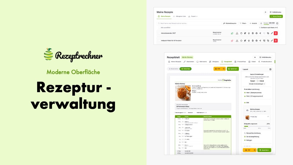 Rezeptrechner Screenshot #0