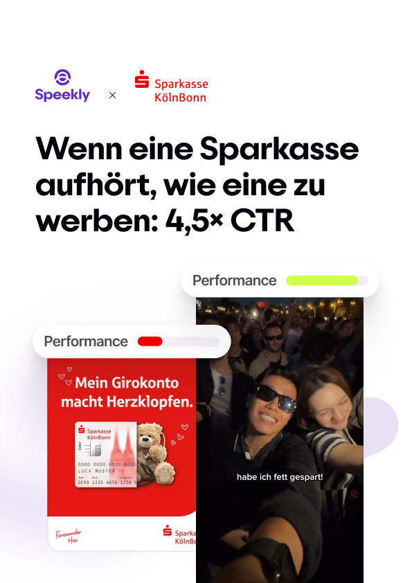 Case Study: Sparkasse KölnBonn x Speekly