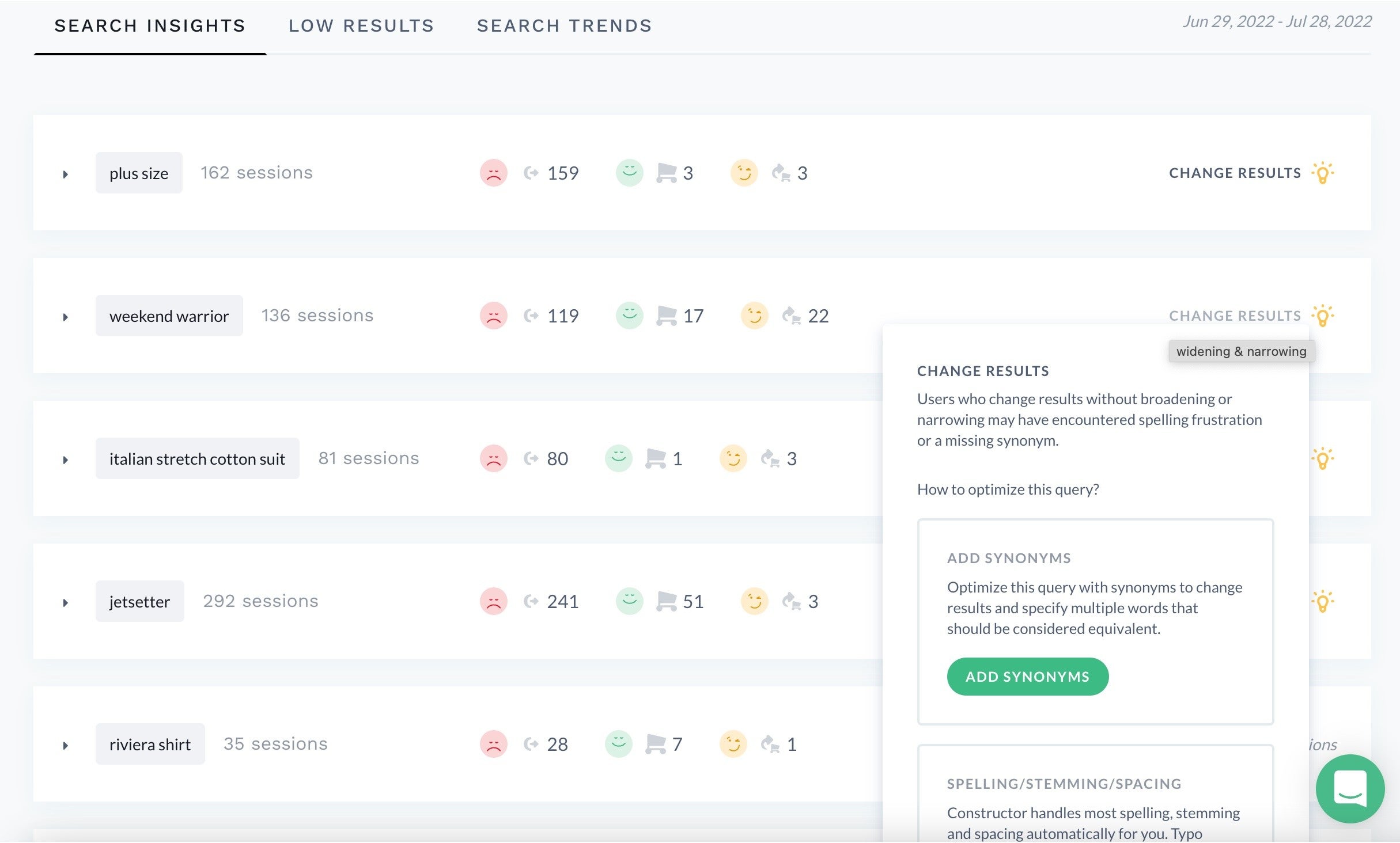 Constructor.io Screenshot #0