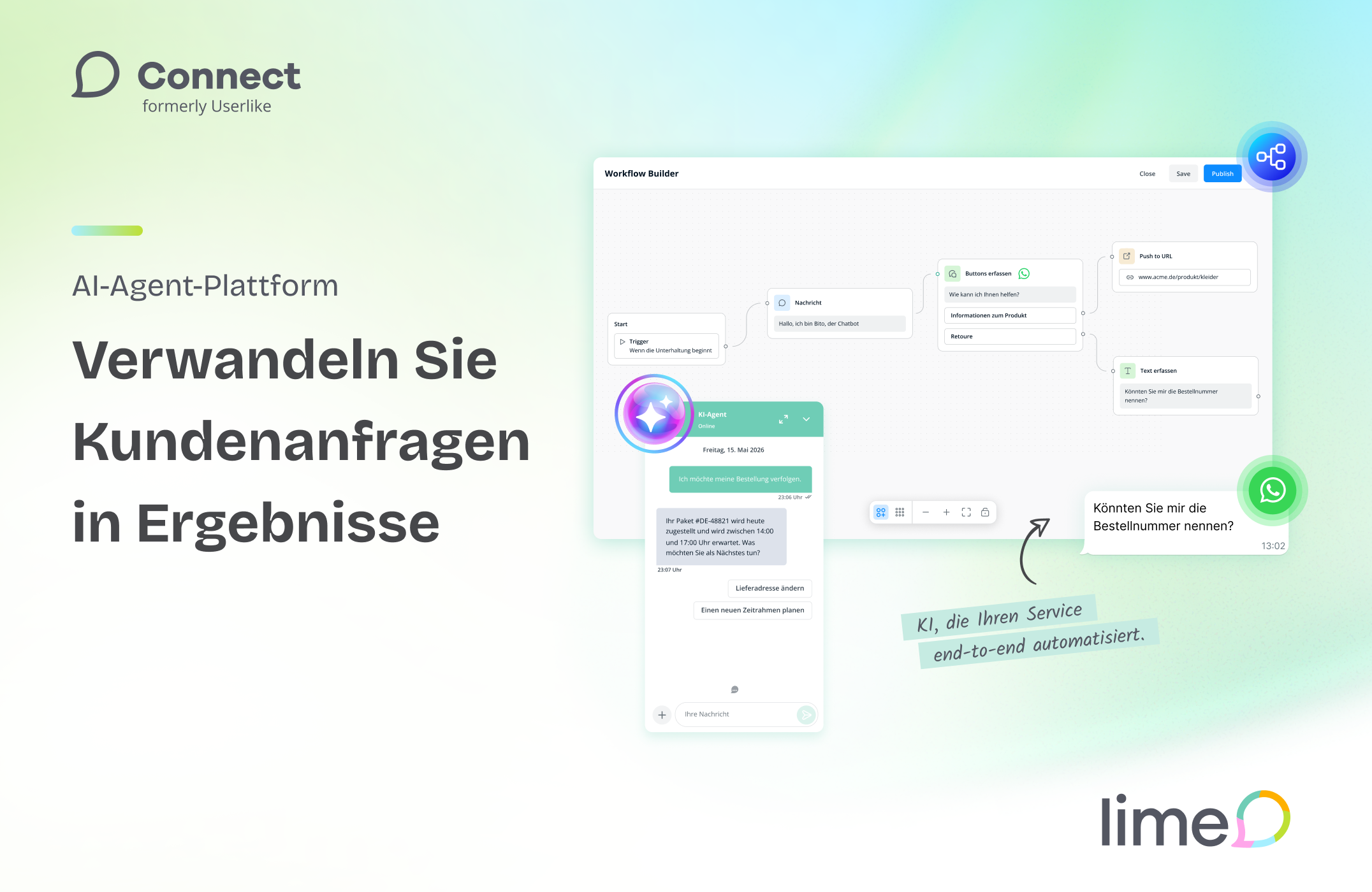 Lime Connect (ehemals Userlike) Screenshot #0