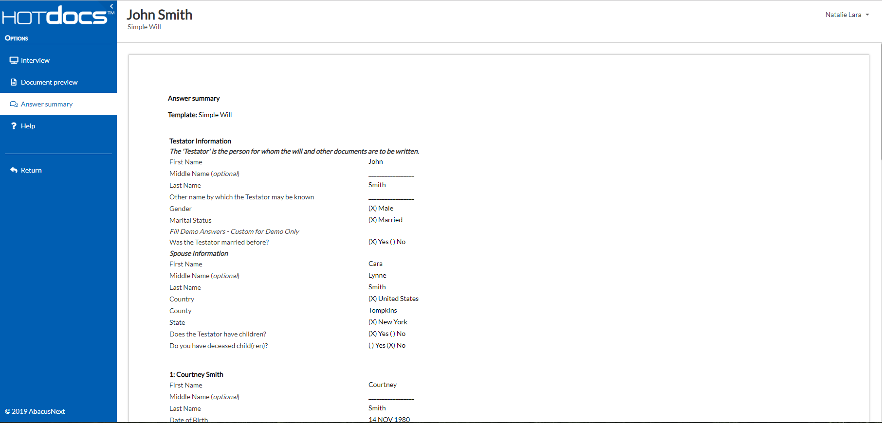 HotDocs by CARET Screenshot #0