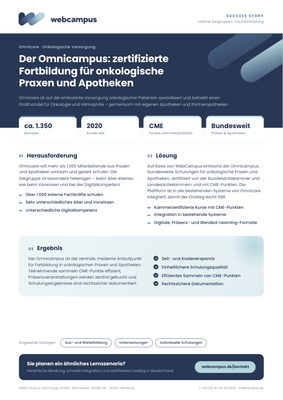WebCampus Success Story: Omnicare
