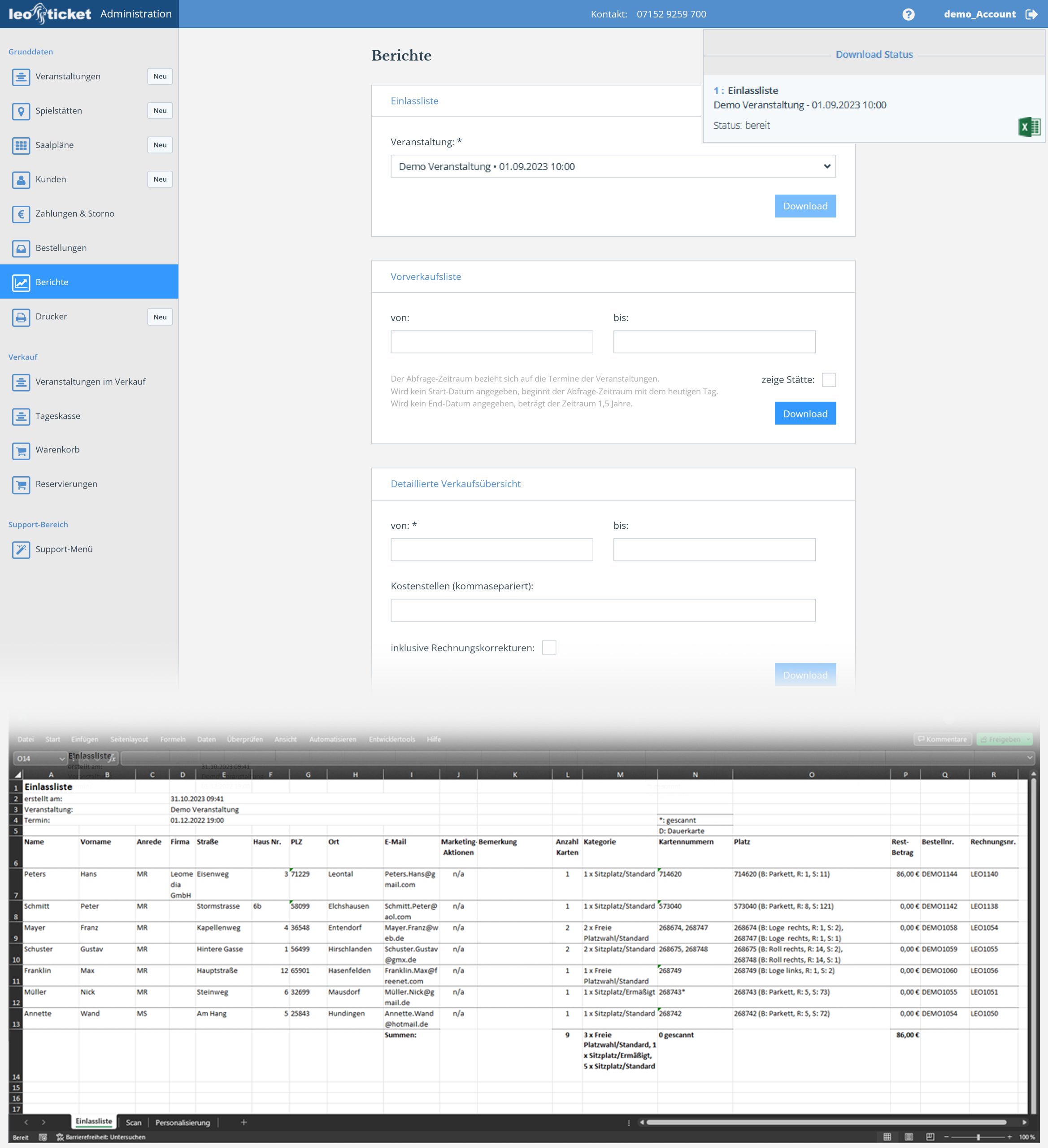 leoticket Screenshot #0