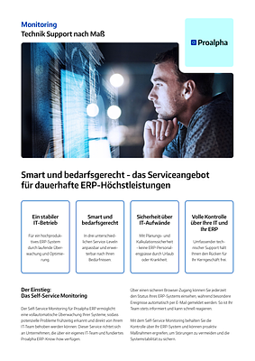 Datenblatt: Monitoring