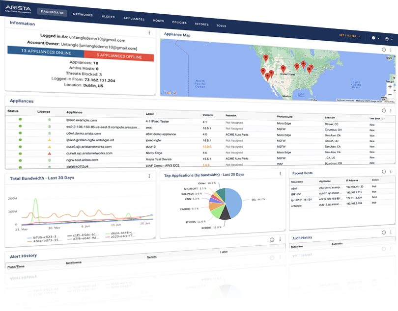 Arista NG Firewall Screenshot #0