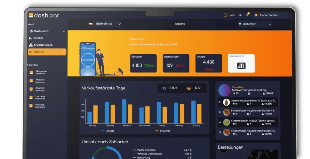 dash.bar Screenshot #0