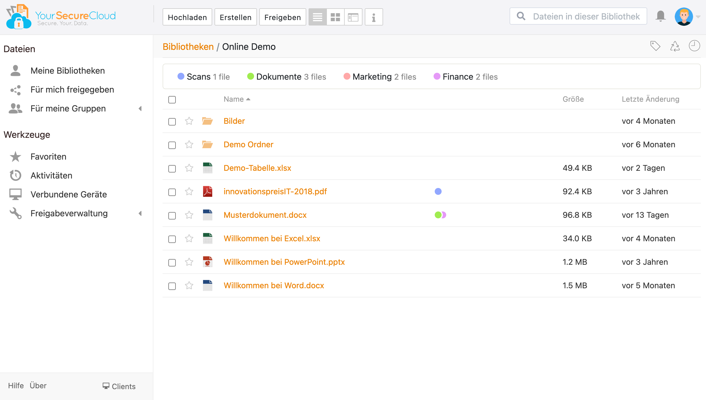 Your Secure Cloud Screenshot #0