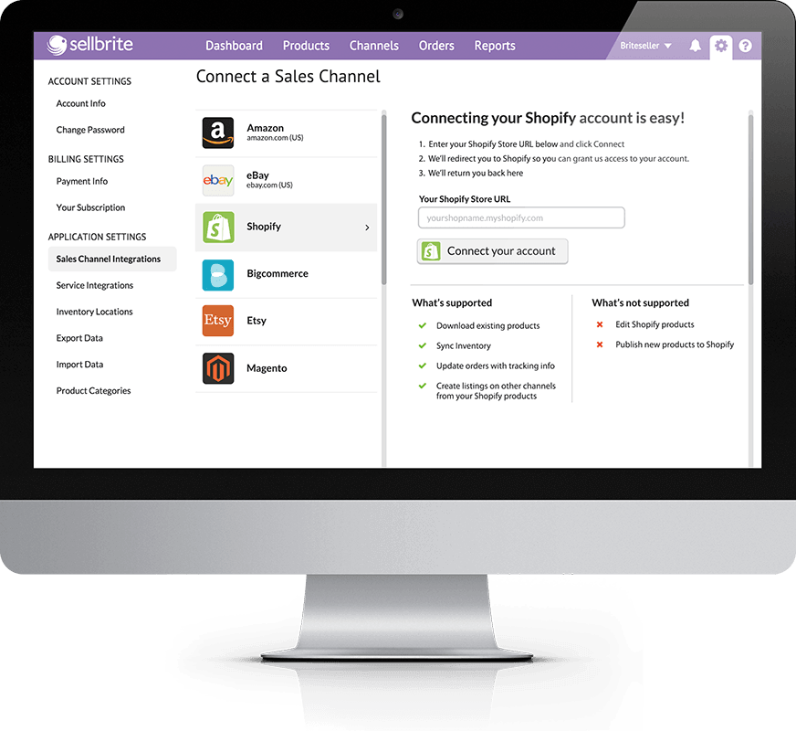 Sellbrite Screenshot #0