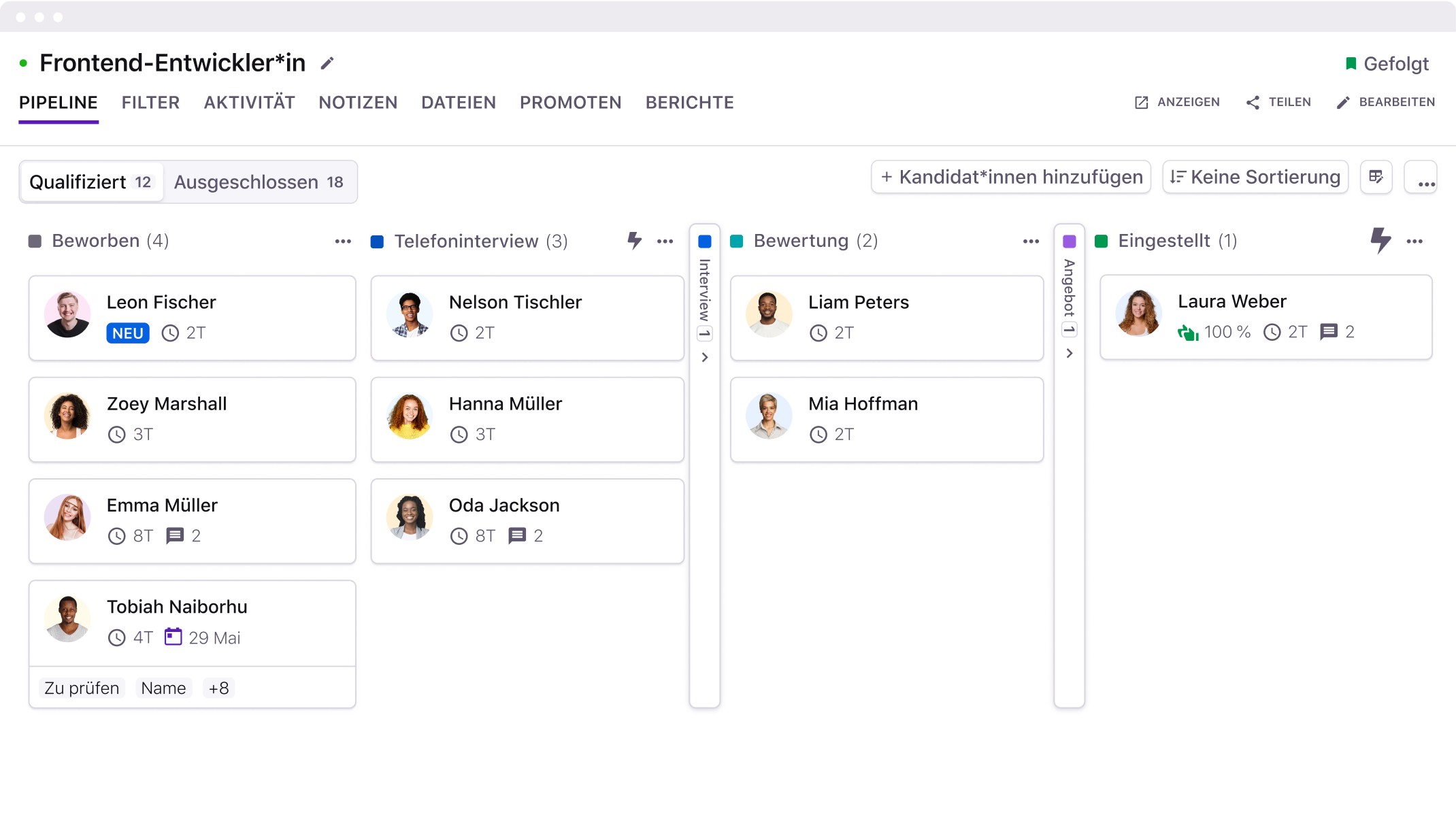 Tellent Recruitee Screenshot #0
