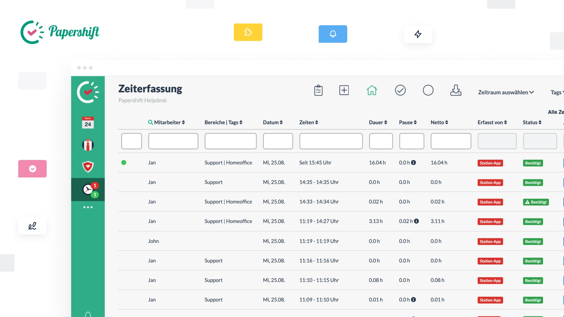 Papershift Screenshot #0