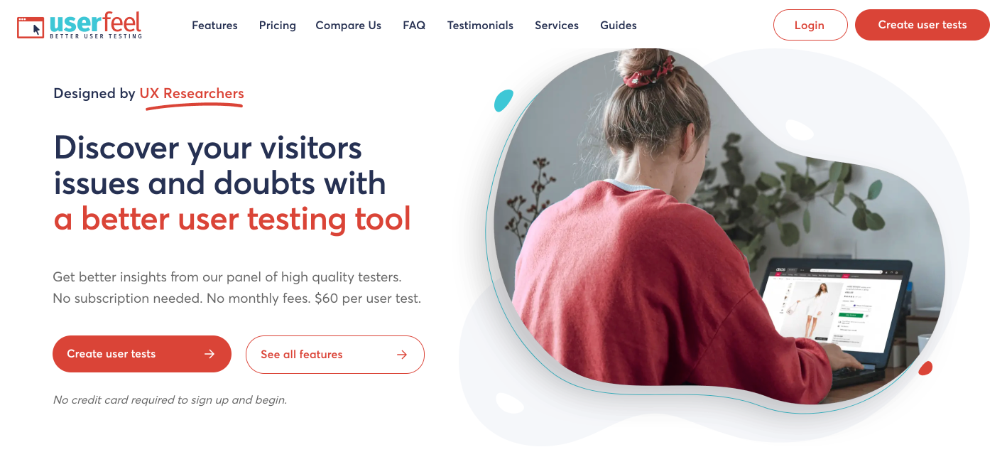 userfeel Screenshot #0