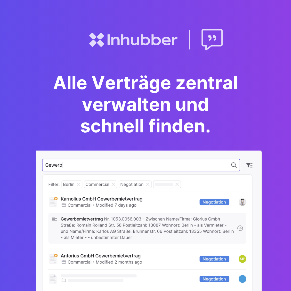 Inhubber Screenshot #0
