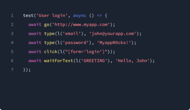 Testim.io Screenshot #0