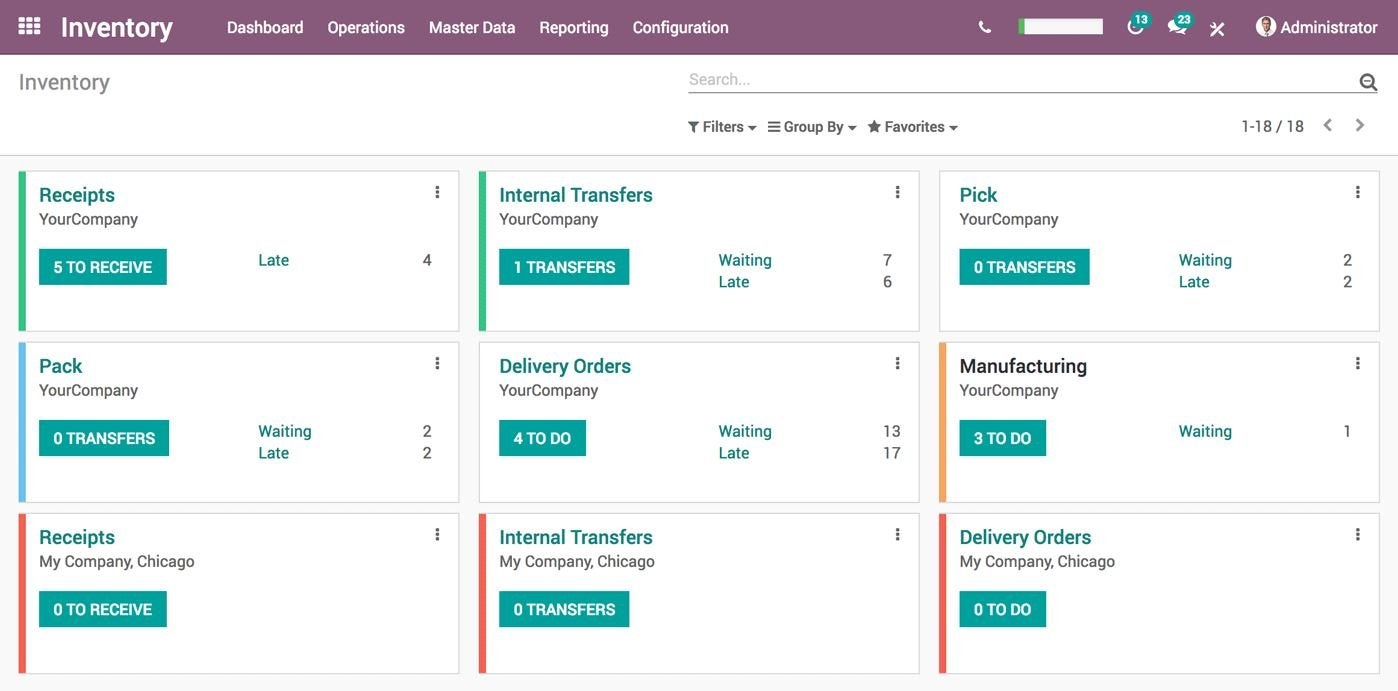 Odoo Screenshot