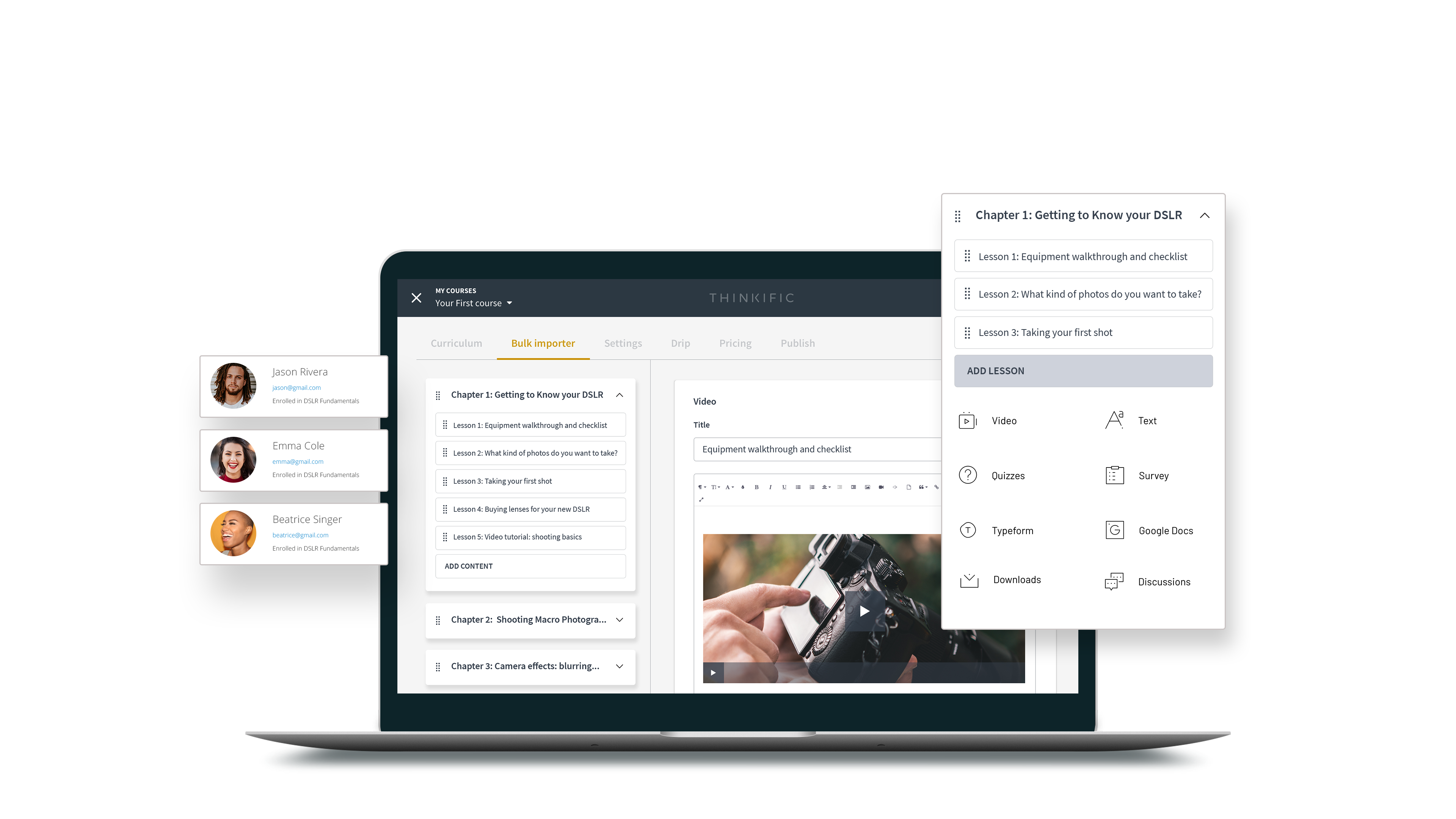 Thinkific Screenshot #0