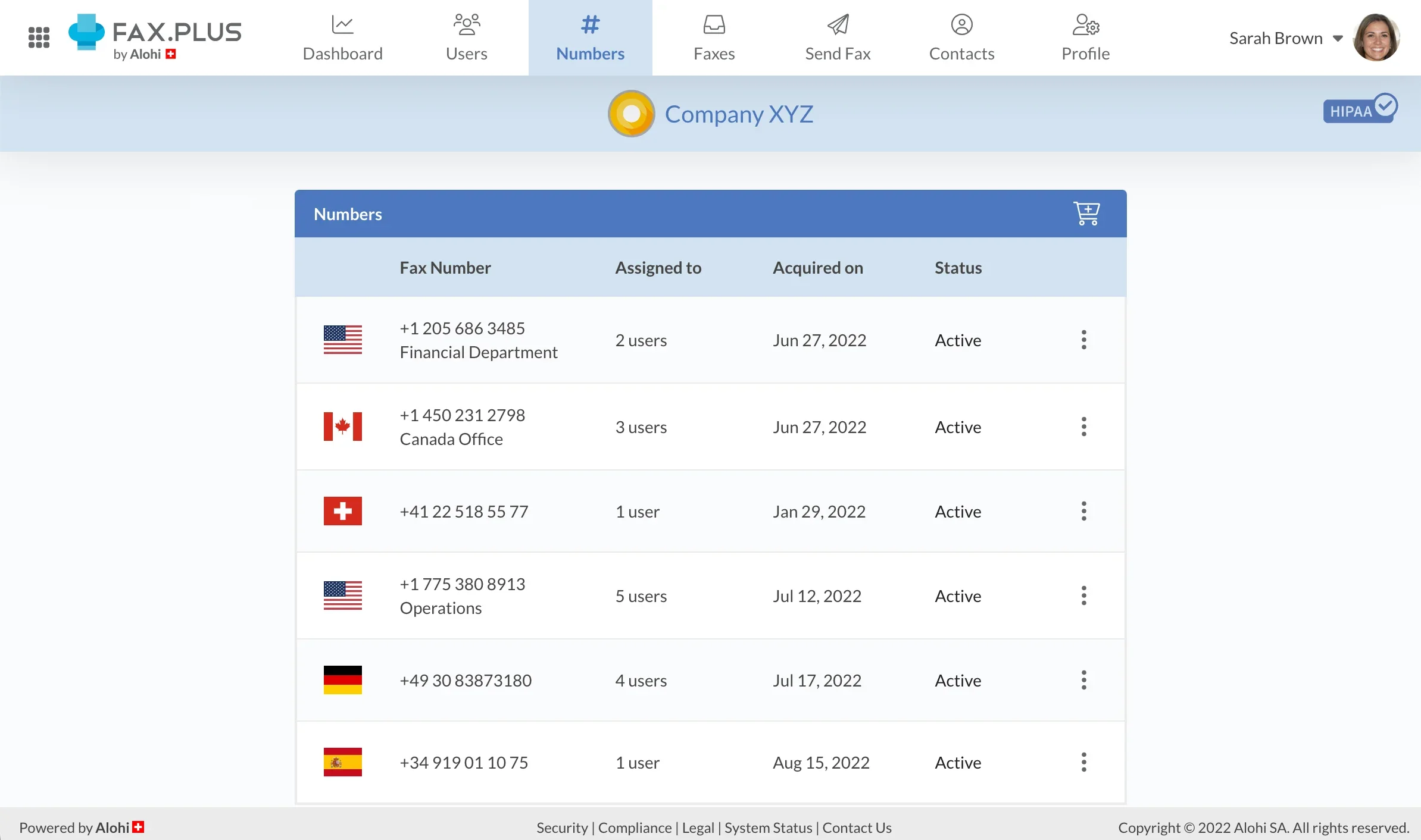 FAX.PLUS Screenshot #0