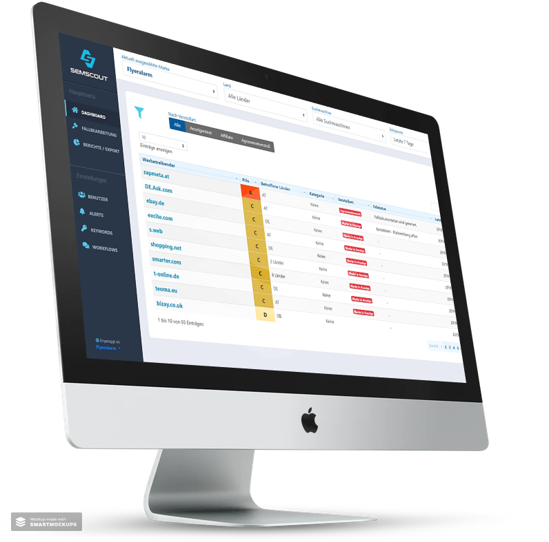 SEMSCOUT Screenshot #0