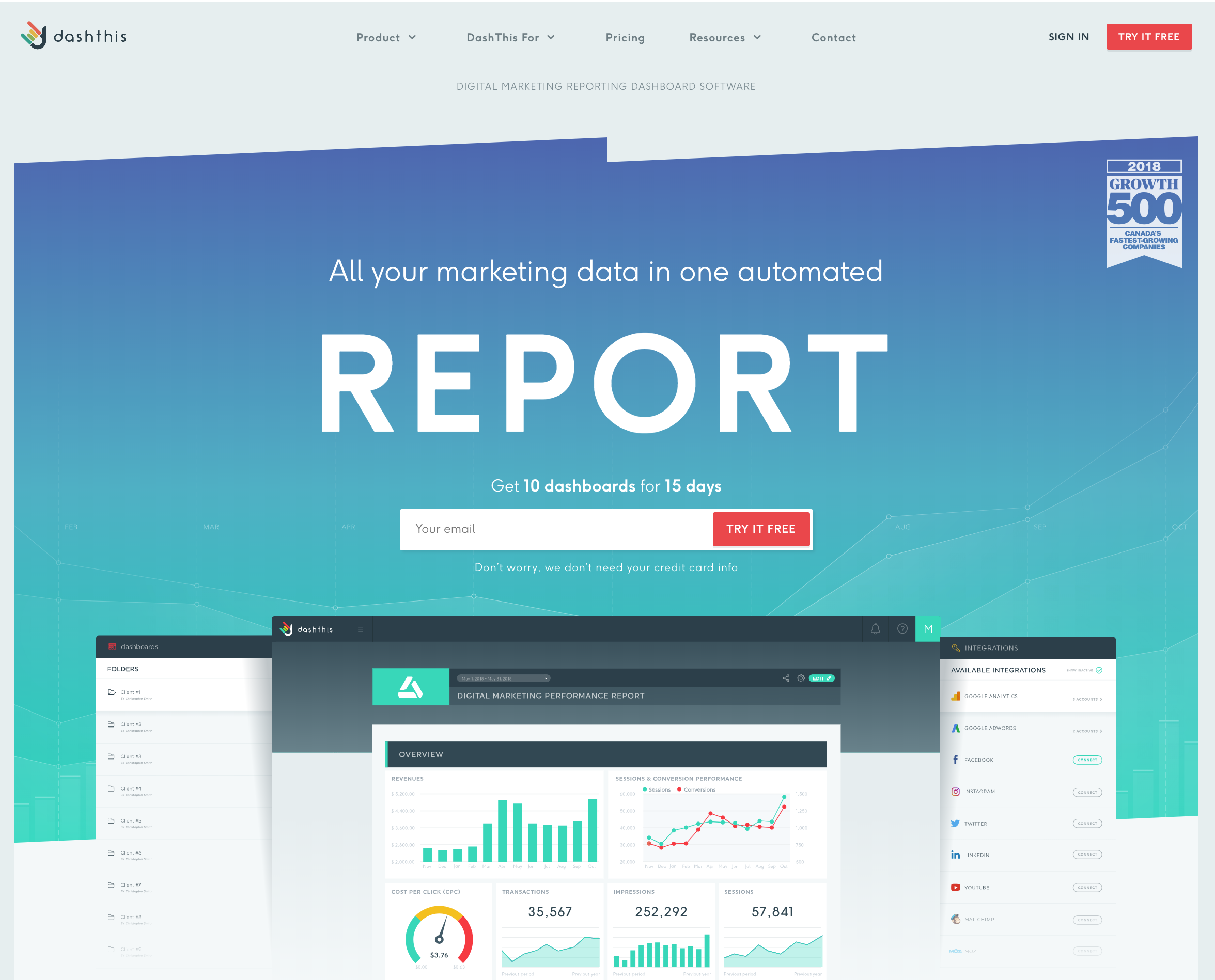 DashThis Screenshot #0